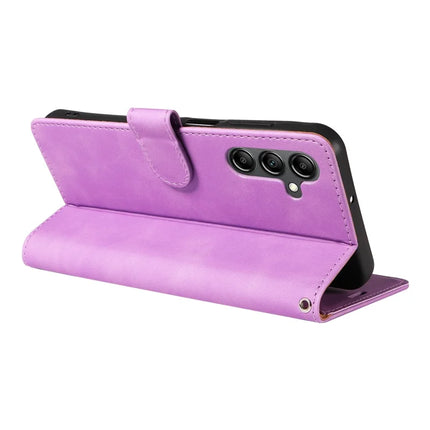 For Samsung Galaxy A54 5G Case with Thickened Strap RFID Blocking Wallet Stand Leather Flip Phone Cover