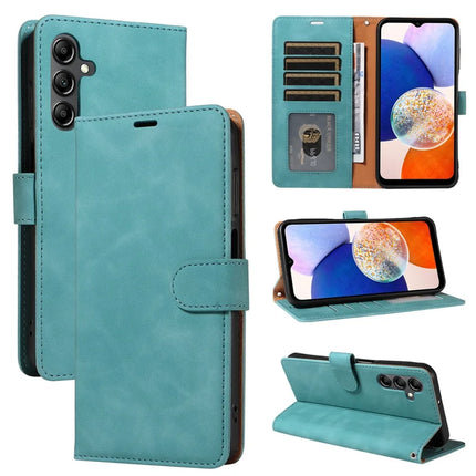 For Samsung Galaxy A54 5G Case with Thickened Strap RFID Blocking Wallet Stand Leather Flip Phone Cover