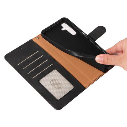 For Samsung Galaxy A54 5G Case with Thickened Strap RFID Blocking Wallet Stand Leather Flip Phone Cover