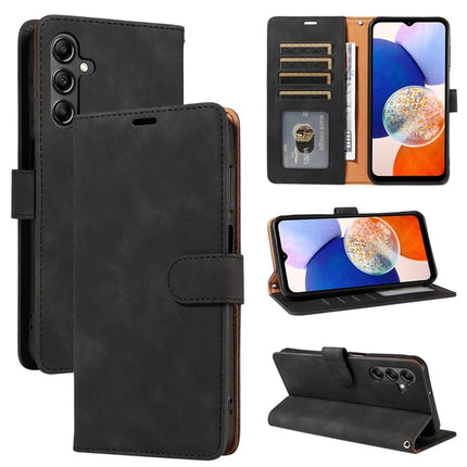 For Samsung Galaxy A54 5G Case with Thickened Strap RFID Blocking Wallet Stand Leather Flip Phone Cover