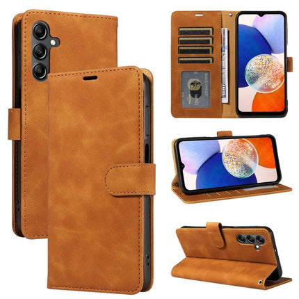 For Samsung Galaxy A35 5G Case with Thickened Strap RFID Blocking Wallet Stand Leather Flip Phone Cover