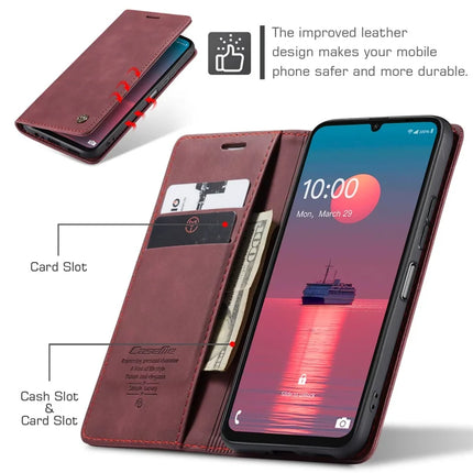 For Samsung Galaxy A06 Case CASEME 013 Series Card Holder Stand Leather Phone Cover