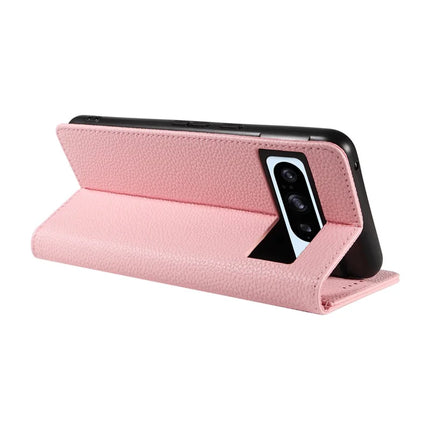 For Google Pixel 8 Pro Case RFID Blocking Strong Magnetic Leather Wallet Phone Cover