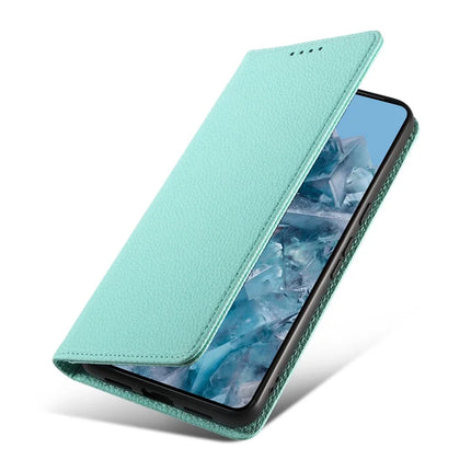 For Google Pixel 8 Pro Case RFID Blocking Strong Magnetic Leather Wallet Phone Cover