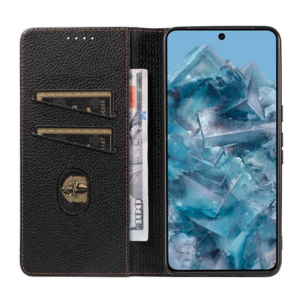 For Google Pixel 8 Pro Case RFID Blocking Strong Magnetic Leather Wallet Phone Cover
