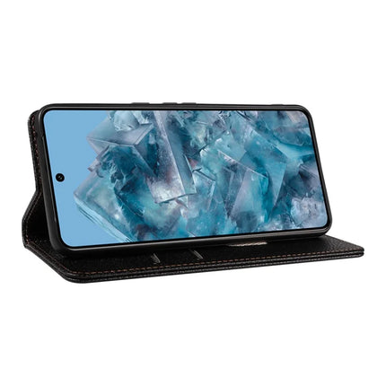 For Google Pixel 8 Pro Case RFID Blocking Strong Magnetic Leather Wallet Phone Cover
