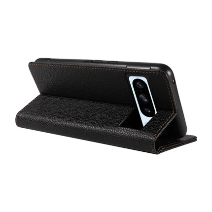 For Google Pixel 8 Pro Case RFID Blocking Strong Magnetic Leather Wallet Phone Cover