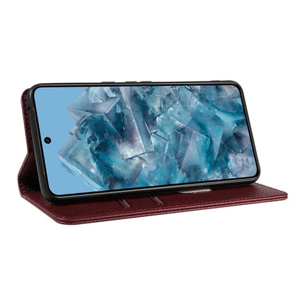For Google Pixel 8 Pro Case RFID Blocking Strong Magnetic Leather Wallet Phone Cover