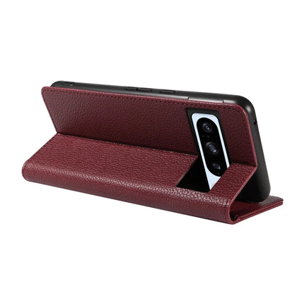 For Google Pixel 8 Pro Case RFID Blocking Strong Magnetic Leather Wallet Phone Cover