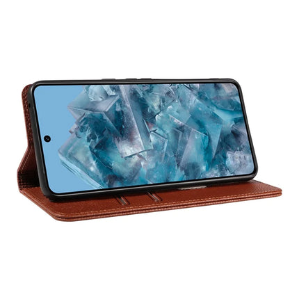 For Google Pixel 8 Pro Case RFID Blocking Strong Magnetic Leather Wallet Phone Cover