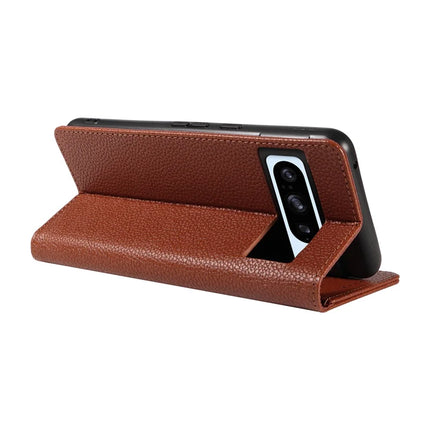 For Google Pixel 8 Pro Case RFID Blocking Strong Magnetic Leather Wallet Phone Cover