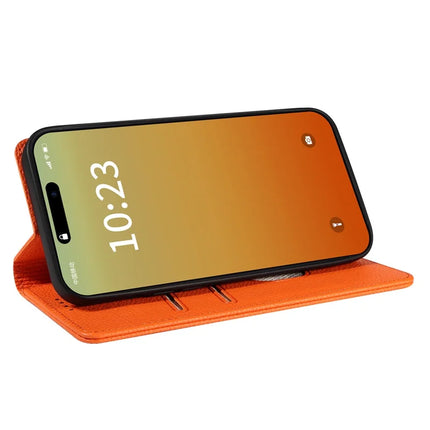 For iPhone 13 Pro Max Case RFID Blocking Strong Magnetic Leather Wallet Phone Cover
