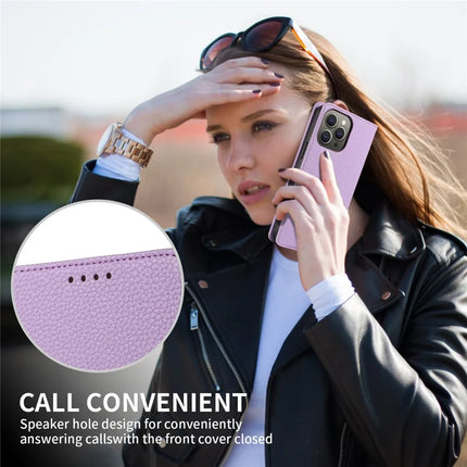 For iPhone 13 Pro Max Case RFID Blocking Strong Magnetic Leather Wallet Phone Cover