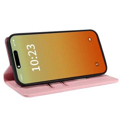 For iPhone 13 Pro Max Case RFID Blocking Strong Magnetic Leather Wallet Phone Cover