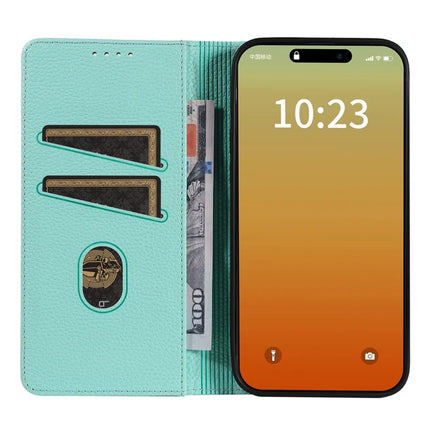 For iPhone 13 Pro Max Case RFID Blocking Strong Magnetic Leather Wallet Phone Cover
