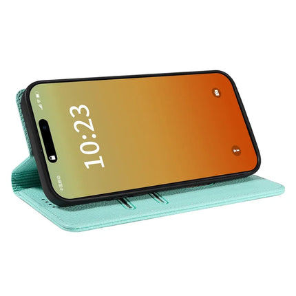 For iPhone 13 Pro Max Case RFID Blocking Strong Magnetic Leather Wallet Phone Cover