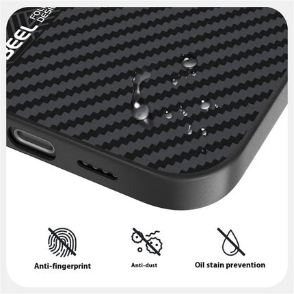 ABEEL For iPhone 16 Case PC + TPU + Aluminum Alloy + PU Leather Phone Cover Compatible with MagSafe