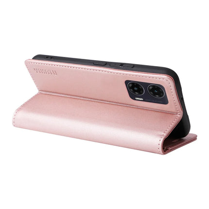 YIKATU YK-001 For Motorola Moto G35 5G Case Stand Leather Phone Cover Strong Magnetic Closure