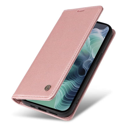 YIKATU YK-001 For Motorola Moto G35 5G Case Stand Leather Phone Cover Strong Magnetic Closure