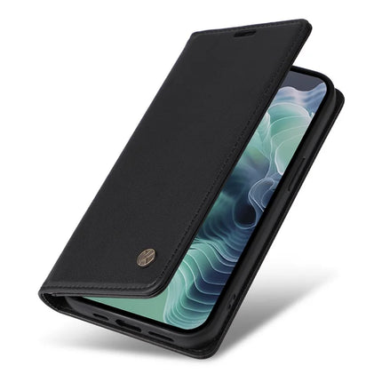 YIKATU YK-001 For Motorola Moto G35 5G Case Stand Leather Phone Cover Strong Magnetic Closure