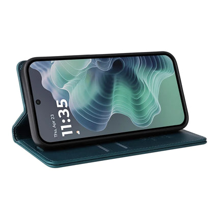 YIKATU YK-001 For Motorola Moto G35 5G Case Stand Leather Phone Cover Strong Magnetic Closure