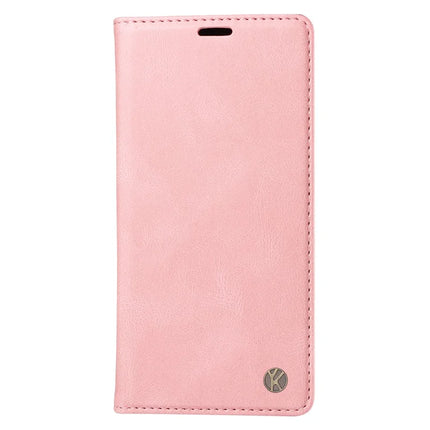 YIKATU YK-004 For Motorola Moto G35 5G Case Leather Skin-Touch Phone Cover Magnetic Auto-Absorbed
