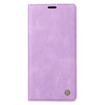 YIKATU YK-004 For Motorola Moto G35 5G Case Leather Skin-Touch Phone Cover Magnetic Auto-Absorbed