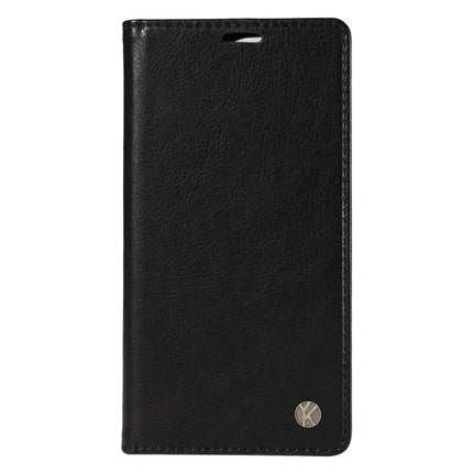 YIKATU YK-006 For Motorola Moto G35 5G Case Card Slots Magnetic Closure Leather Phone Cover Litchi Texture