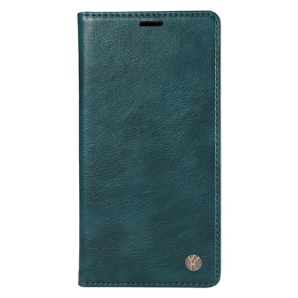 YIKATU YK-006 For Motorola Moto G35 5G Case Card Slots Magnetic Closure Leather Phone Cover Litchi Texture