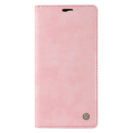 YIKATU YK-006 For Motorola Moto G35 5G Case Card Slots Magnetic Closure Leather Phone Cover Litchi Texture