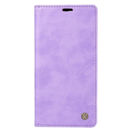 YIKATU YK-006 For Motorola Moto G35 5G Case Card Slots Magnetic Closure Leather Phone Cover Litchi Texture