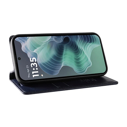 YIKATU YK-006 For Motorola Moto G35 5G Case Card Slots Magnetic Closure Leather Phone Cover Litchi Texture