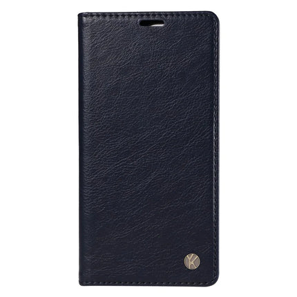 YIKATU YK-006 For Motorola Moto G35 5G Case Card Slots Magnetic Closure Leather Phone Cover Litchi Texture