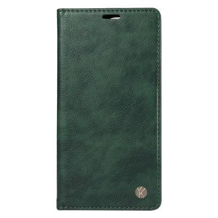 YIKATU YK-006 For Motorola Moto G35 5G Case Card Slots Magnetic Closure Leather Phone Cover Litchi Texture