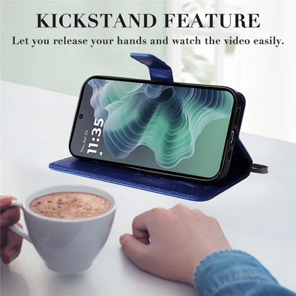 For Motorola Moto G35 5G Case Butterfly Leather Phone Cover