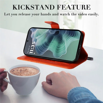 For Motorola Moto G35 5G Case Butterfly Leather Phone Cover