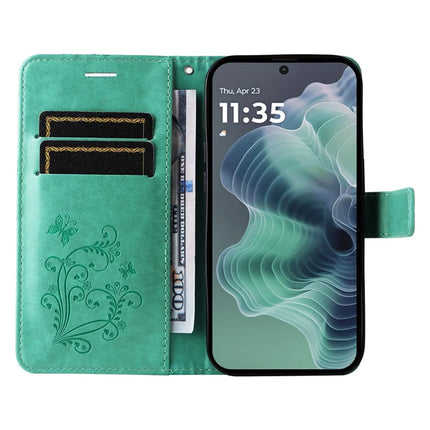 For Motorola Moto G35 5G Case Butterfly Leather Phone Cover
