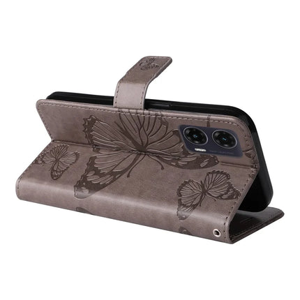 For Motorola Moto G35 5G Case Butterfly Leather Phone Cover