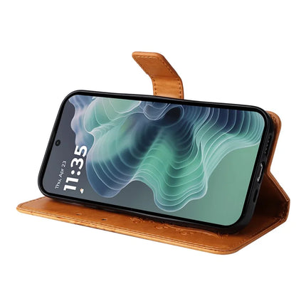 For Motorola Moto G35 5G Case Butterfly Leather Phone Cover