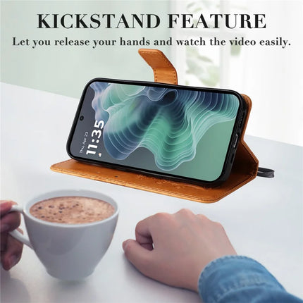 For Motorola Moto G35 5G Case Butterfly Leather Phone Cover