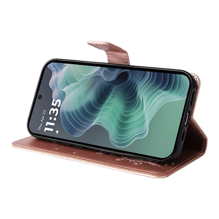 For Motorola Moto G35 5G Case Butterfly Leather Phone Cover