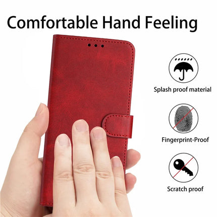 For Motorola Edge 50 Neo 5G / Moto S50 5G / Thinkphone 25 5G Case Flip Stand PU Leather Wallet Phone Cover Calf Texture