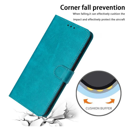 For Motorola Edge 50 Neo 5G / Moto S50 5G / Thinkphone 25 5G Case Flip Stand PU Leather Wallet Phone Cover Calf Texture