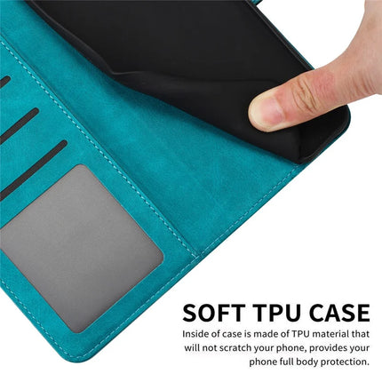 For Motorola Edge 50 Neo 5G / Moto S50 5G / Thinkphone 25 5G Case Flip Stand PU Leather Wallet Phone Cover Calf Texture