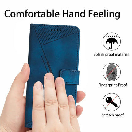 For Motorola Edge 50 Neo 5G / Moto S50 5G / Thinkphone 25 5G Case Handbag Imprinted Triangle Leather Phone Cover
