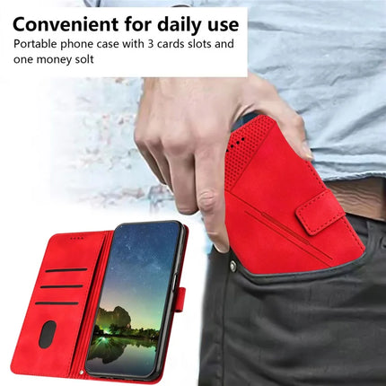 For Motorola Edge 50 Neo 5G / Moto S50 5G / Thinkphone 25 5G Case Handbag Imprinted Triangle Leather Phone Cover