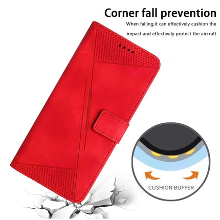 For Motorola Edge 50 Neo 5G / Moto S50 5G / Thinkphone 25 5G Case Handbag Imprinted Triangle Leather Phone Cover