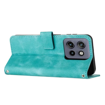 For Motorola Edge 50 Neo 5G / Moto S50 5G / Thinkphone 25 5G Case Handbag Imprinted Triangle Leather Phone Cover