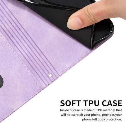 For Motorola Edge 50 Neo 5G / Moto S50 5G / Thinkphone 25 5G Case Handbag Imprinted Triangle Leather Phone Cover
