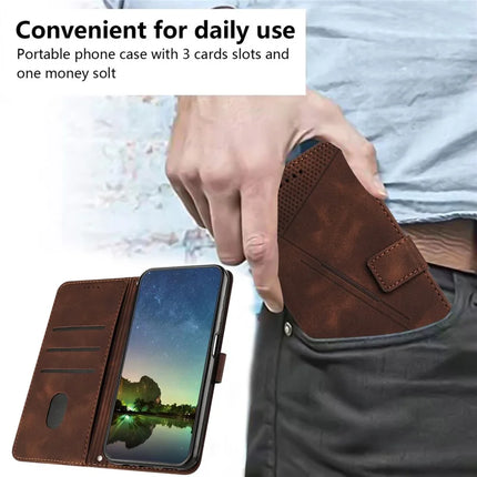 For Motorola Edge 50 Neo 5G / Moto S50 5G / Thinkphone 25 5G Case Handbag Imprinted Triangle Leather Phone Cover